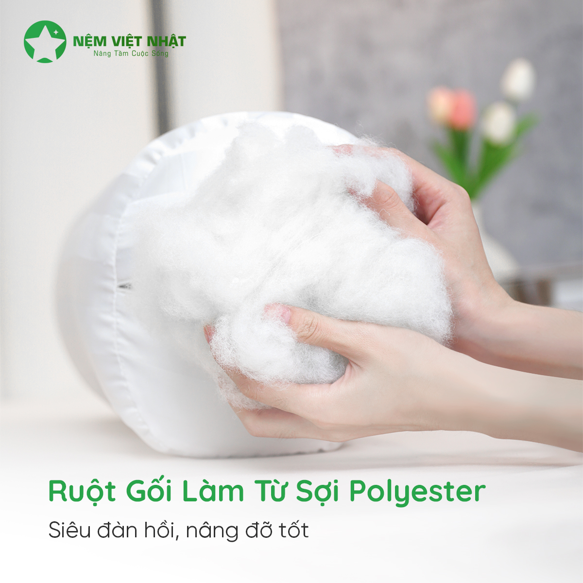 Gối Ôm Gòn Cao Cấp Việt Nhật – Goi om gon Viet Nhat 4