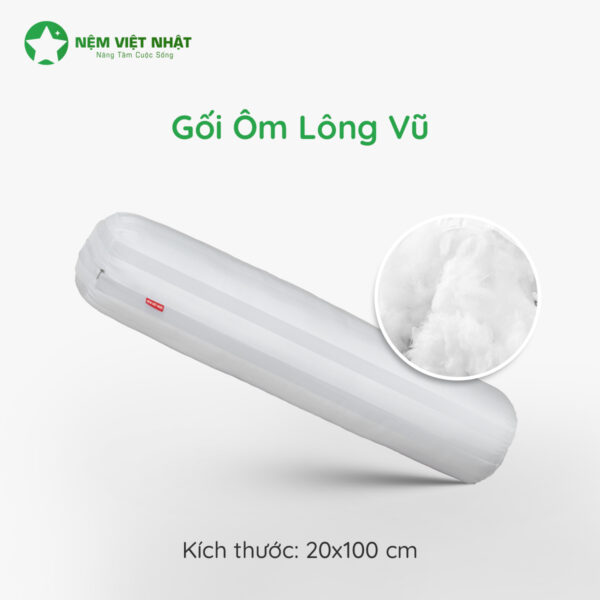 Gối Ôm Lông Vũ Khách Sạn Việt Nhật – Goi om long vu Viet Nhat 5