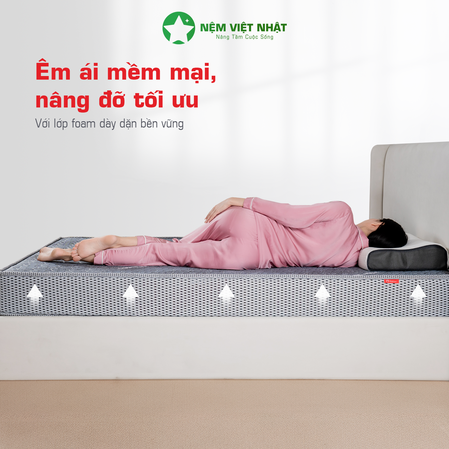 Nệm Foam Việt Nhật Nano – ảnh 30