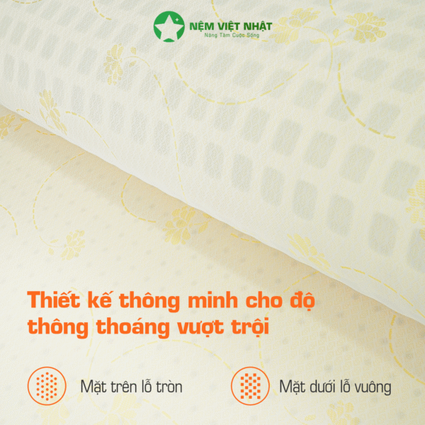 Nệm Foam Việt Nhật Latex Gold – ảnh 8