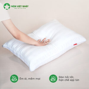 [Tặng] 02 Gối Cao Su Thiên Nhiên Lượn Sóng Việt Nhật – ảnh 10